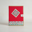 Handmade Silk File Folder with Madhubani Art | Mithila Painting Document Holder Ethnic Office Decor - Retail Maharaj