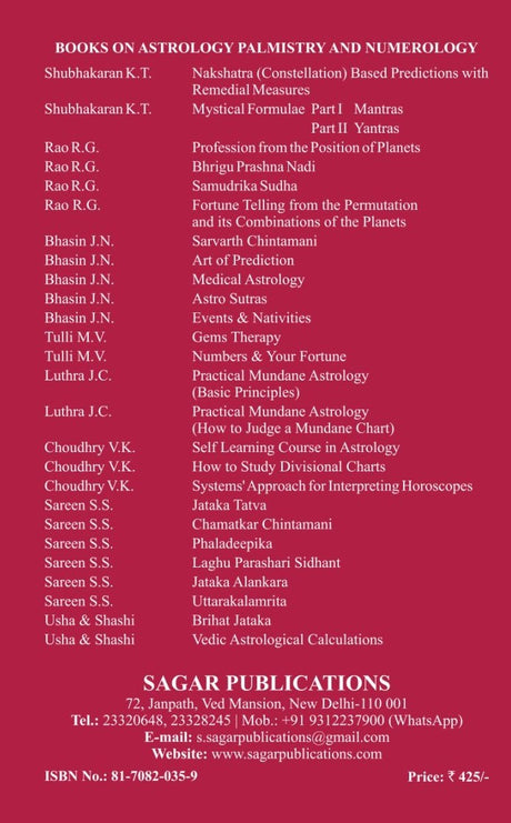 Essential of Predictive Hindu Astrology - Retail Maharaj
