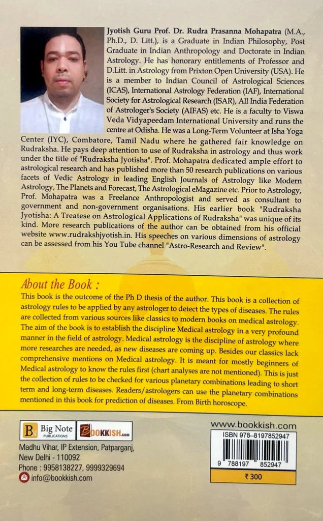 Golden Rules of Medical Astrology [English] - Retail Maharaj