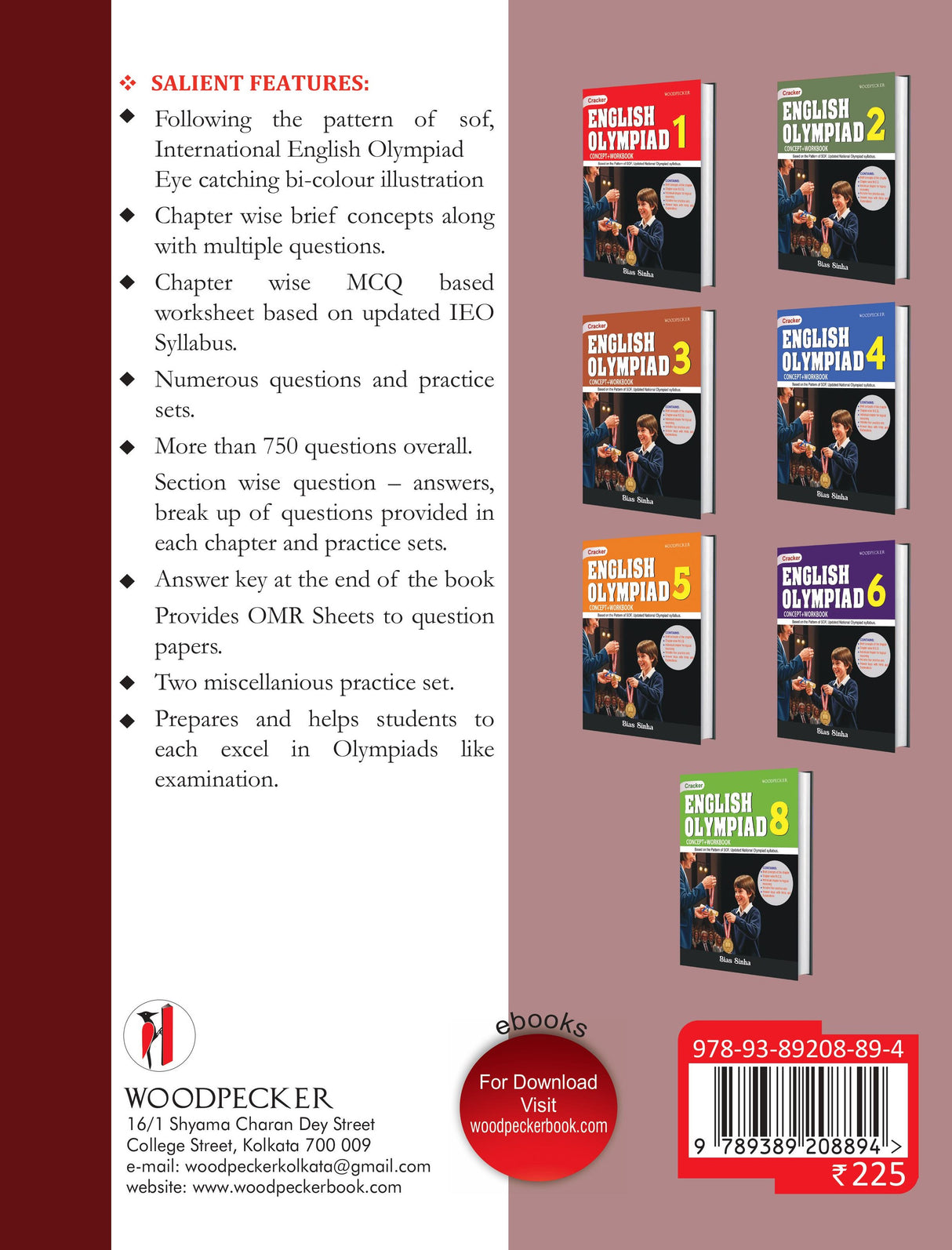 English Olympiad Cracker 7: Unlock the Power of Words (English Version) - Retail Maharaj