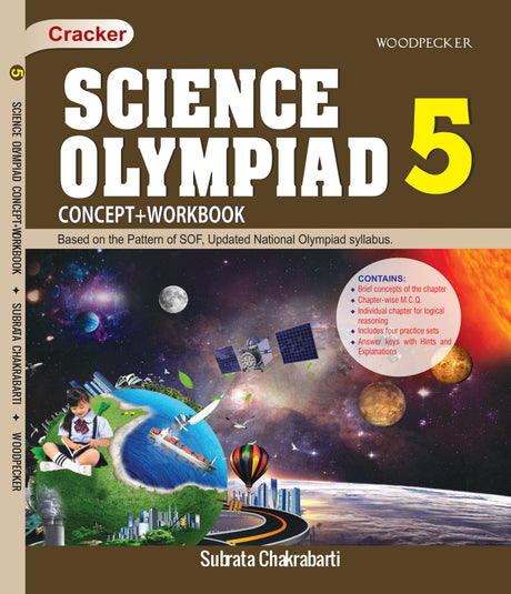 Science Olympiad Cracker 5: Concept + Workbook (English Version) - Retail Maharaj