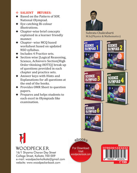 Science Olympiad Cracker 5: Concept + Workbook (English Version) - Retail Maharaj