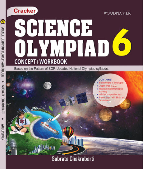 Science Olympiad Cracker 6: Concept + Workbook (English Version) - Retail Maharaj