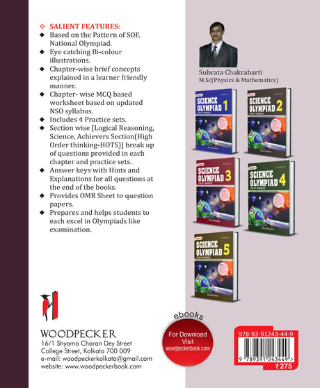 Science Olympiad Cracker 6: Concept + Workbook (English Version) - Retail Maharaj