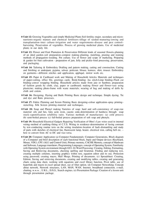 SLST: Karmasiksha (Work Education) - Retail Maharaj