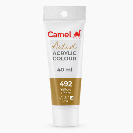 Camel Artist Acrylic Colours (Individual Tube of 40ml) - Retail Maharaj