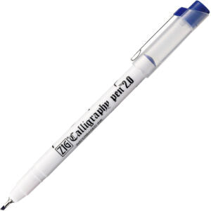ZIG Oblique Calligraphy Pen – 0.1, 0.2 & 0.3 mm (Single Pen)