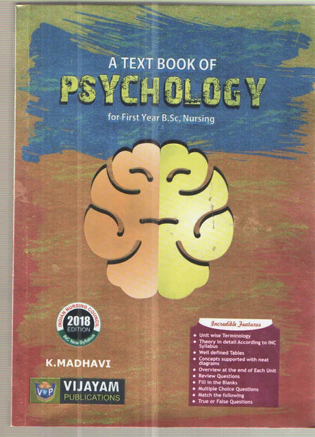 A Text Book Of Psychology - Retail Maharaj