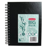 Derwent Big Book Wire Bound Hardback Sketchbook 110 GSM