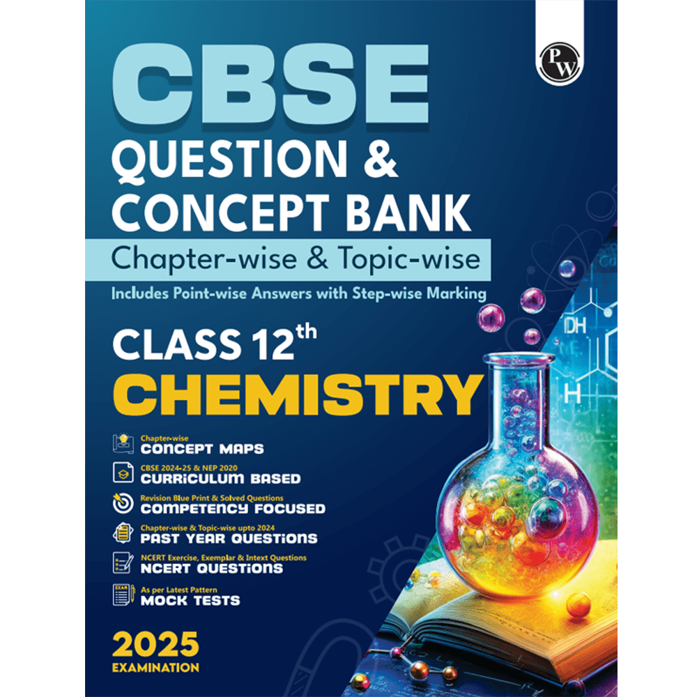 CBSE Question & Concept Bank (QCB) Class 12 Chemistry 2024 - 2025 Chapter-wise and Topic-wise Solved Questions - Retail Maharaj