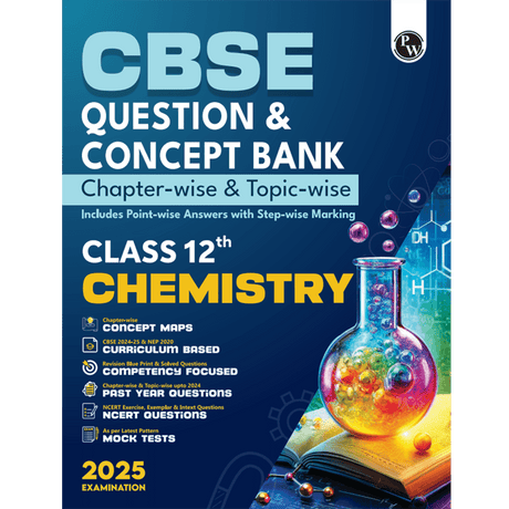 CBSE Question & Concept Bank (QCB) Class 12 Chemistry 2024 - 2025 Chapter-wise and Topic-wise Solved Questions - Retail Maharaj