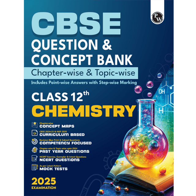 CBSE Question & Concept Bank (QCB) Class 12 Chemistry 2024 - 2025 Chapter-wise and Topic-wise Solved Questions - Retail Maharaj