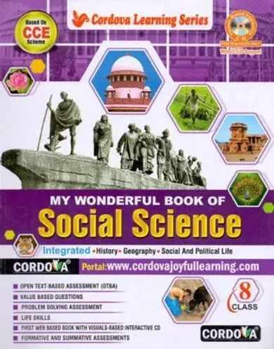My Wonderful Book Of Social Science for Class 8 - Retail Maharaj