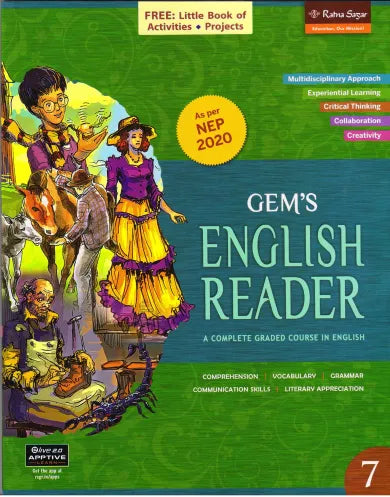 Gems English Reader 7 (A Complete Graded Course In English) - Retail Maharaj