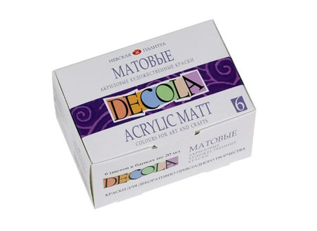 Decola Matt Acrylic Colors 2 - Retail Maharaj