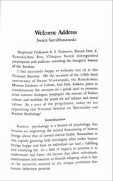 Spirituality And Positive Psychology - Retail Maharaj