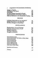 Uniqueness of the Ramakrishna Incarnation and Other Essays - Retail Maharaj