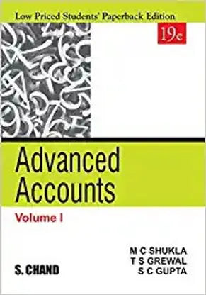 Advanced Accounts Vol-1, 19/ED (2022) - Retail Maharaj