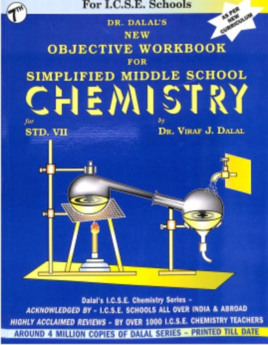 New Objective Workbook For Simplified Middle School Chemistry For Class 7 : Icse - Retail Maharaj