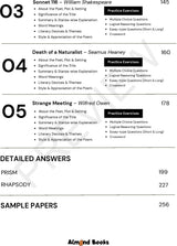 Almond Books ISC Class 11 Prism & Rhapsody: A Workbook for Poems & Short Stories with Answers - Retail Maharaj