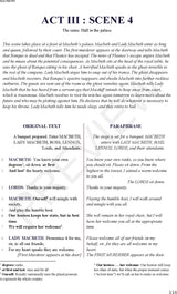 Almond Books ISC 11 & 12 MACBETH (Text With Paraphrase) English Literature | Textbook, Paraphrase, MCQs (2025 Board Exam Batch) - Retail Maharaj
