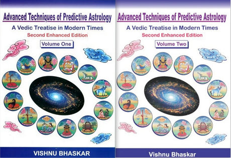 Advanced Techniques of Predictive Astrology Vol-1 & 2 [Paperback] Vishnu Bhaskar - Retail Maharaj