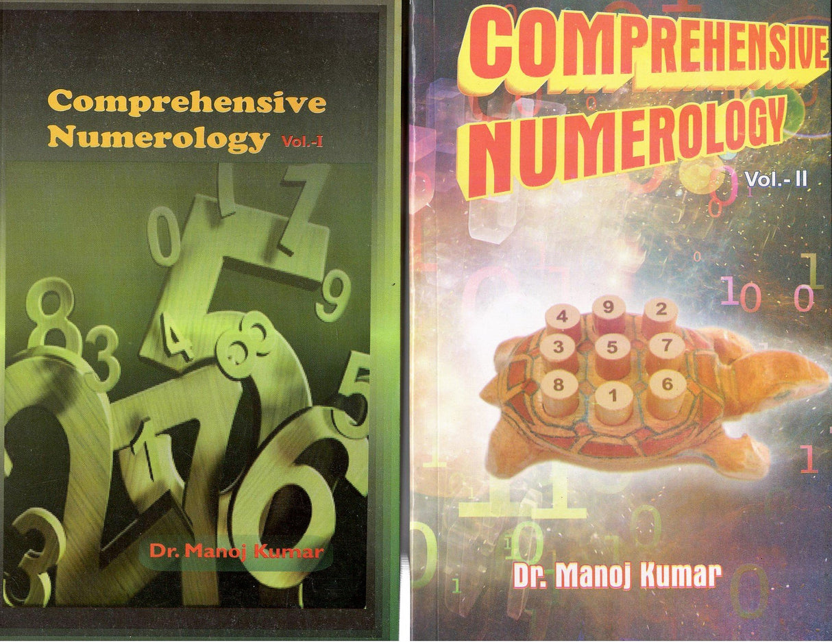 Comprehensive Numerology - Vol I-II [Paperback] Dr. Manoj Kumar - Retail Maharaj