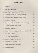 Principles and Practices of Mundane Astrology [English] BY K.K. Pathak - Retail Maharaj