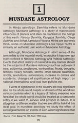 Principles and Practices of Mundane Astrology [English] BY K.K. Pathak - Retail Maharaj