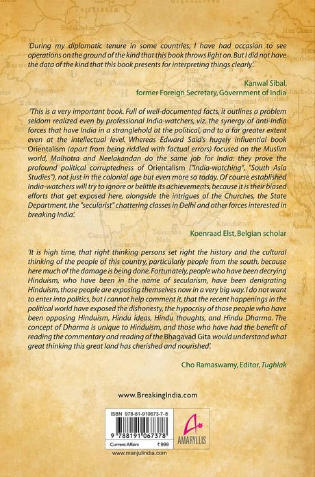 Breaking India: Western Interventions In Dravidian And Dalit Faultlines - Retail Maharaj