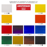 Royal Talens Amsterdam Standard Series Acrylic Paint General Selection Set Premium Artist Colours