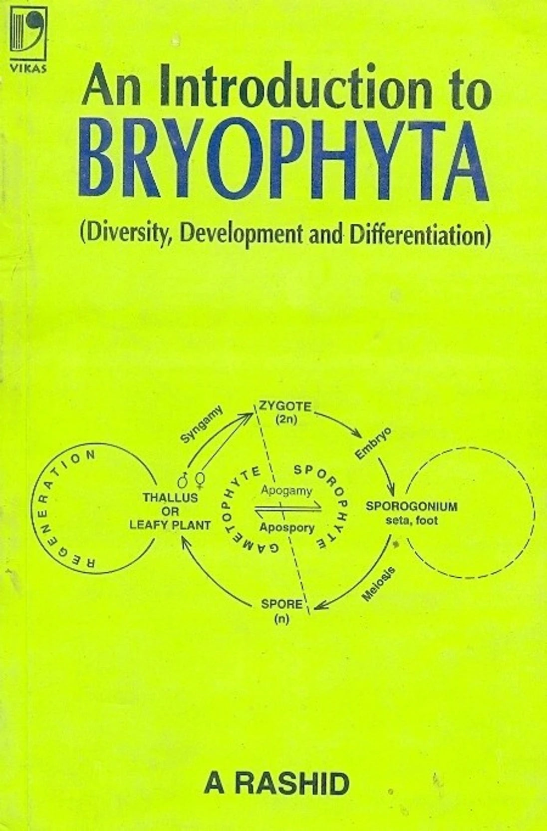 Introduction To Bryophyta Diversity Development And Differentiation - Retail Maharaj