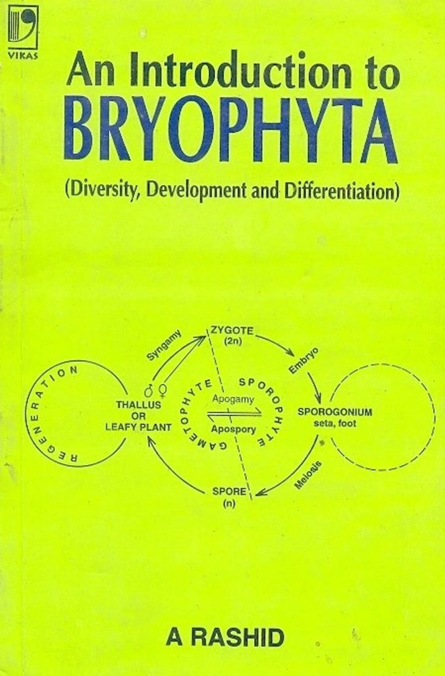 Introduction To Bryophyta Diversity Development And Differentiation - Retail Maharaj