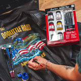 Angelus Leather Paint Basics Kit 11pc Set for Custom Leather Art and Restoration