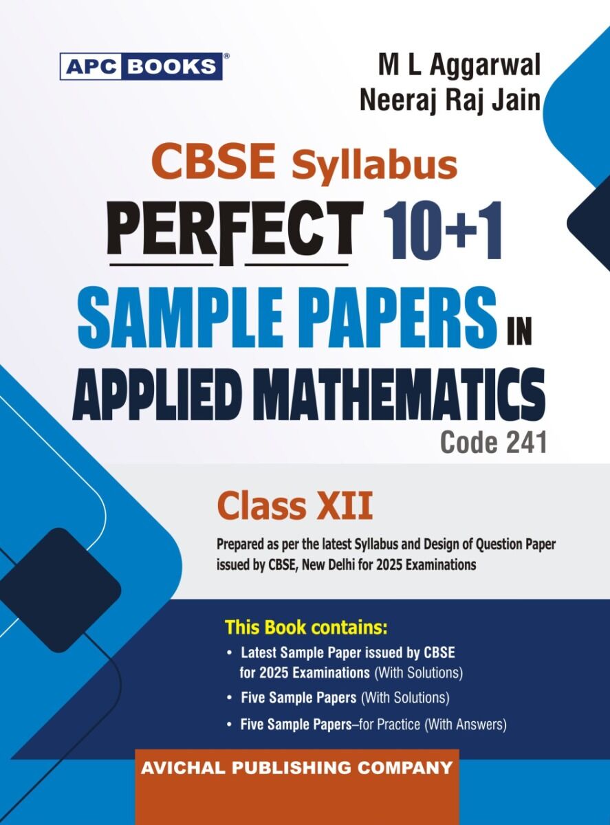 APC Perfect 10+1 Sample Papers In Applied Mathematics for Class 12 | 2025 Exam | - Retail Maharaj