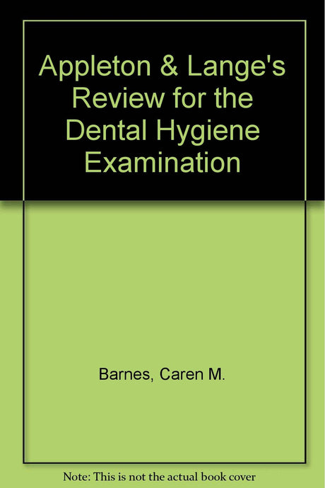 Appleton & Lange's Review for the Dental Hygiene Examination - Retail Maharaj