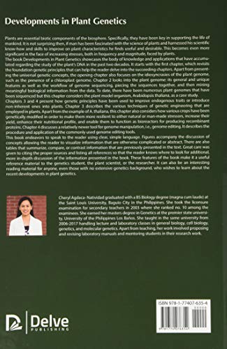 Developments in Plant Genetics - Retail Maharaj