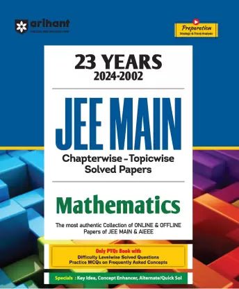 Jee Main 23 Years Solved Mathematics - Retail Maharaj