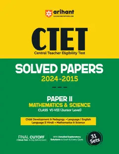 CTET (VI-VIII) MATHS AND SCIENCE PAPERS - Retail Maharaj
