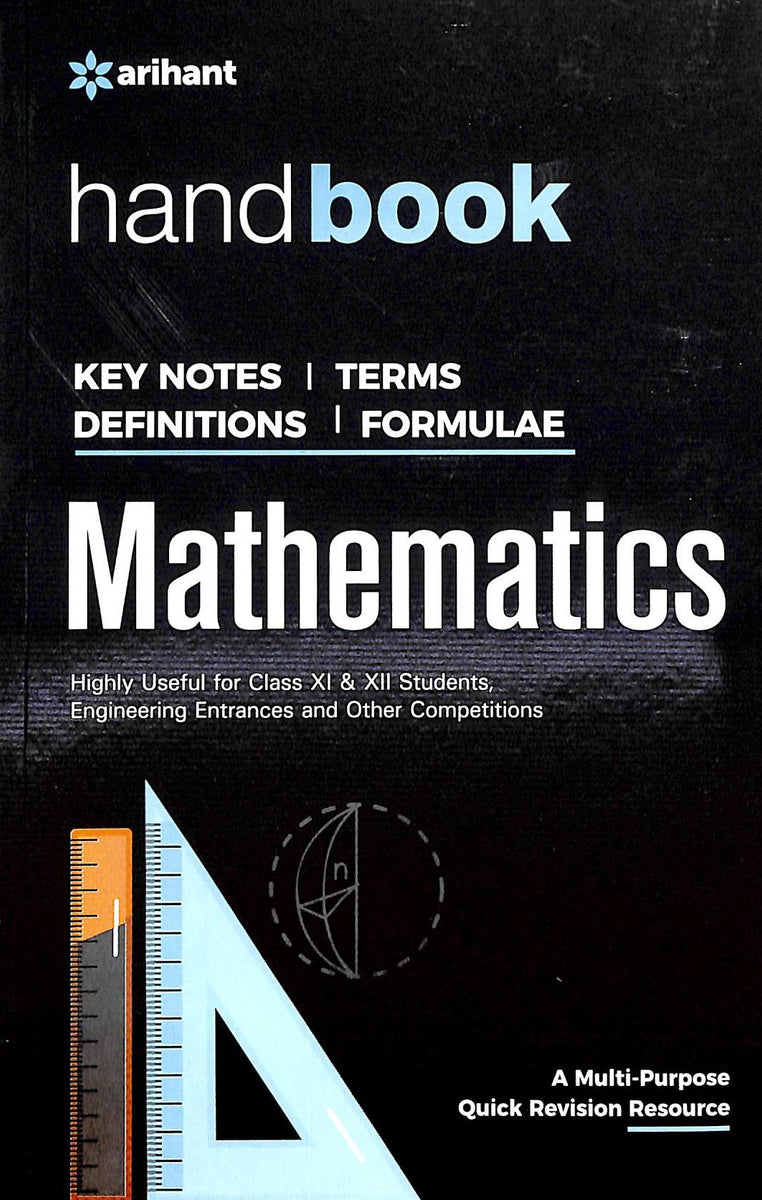 Hand Book Mathematics Class 11 & 12 Key Notes Terms Definitions Formul