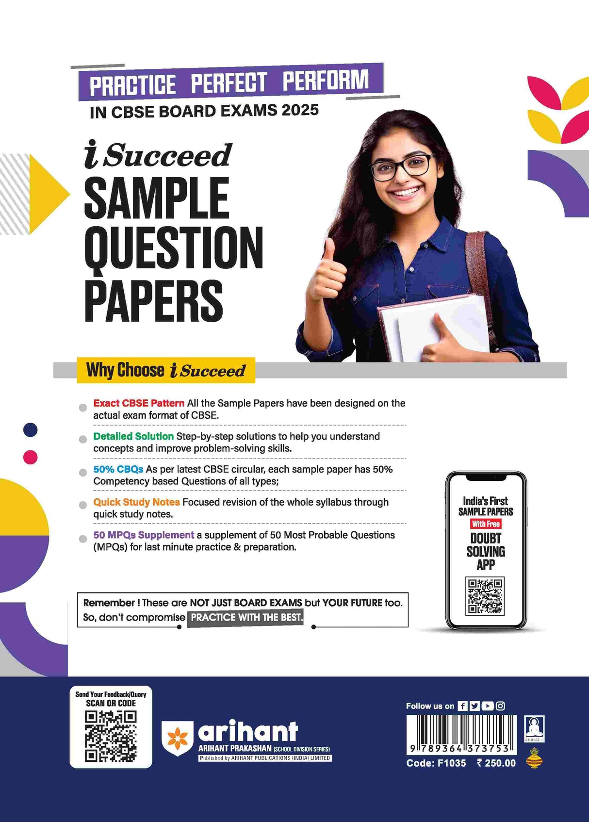 i-Succeed CBSE Mathematics (Basic) Class 10th | 15 Sample Question Papers | For CBSE Exams 2025 - Retail Maharaj
