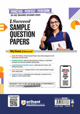 i-Succeed ISC Mathematics Class 12th | 15 Sample Question Papers | For ISC Exams 2025 - Retail Maharaj