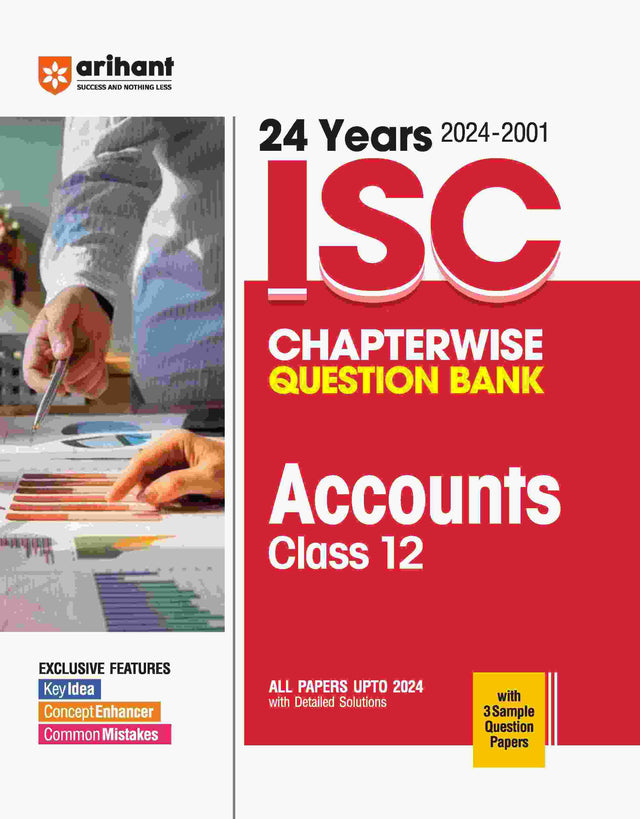 ISC Accounts Class 12th | 24 Years Chapterwise Question Bank (2024 -2001) - Retail Maharaj