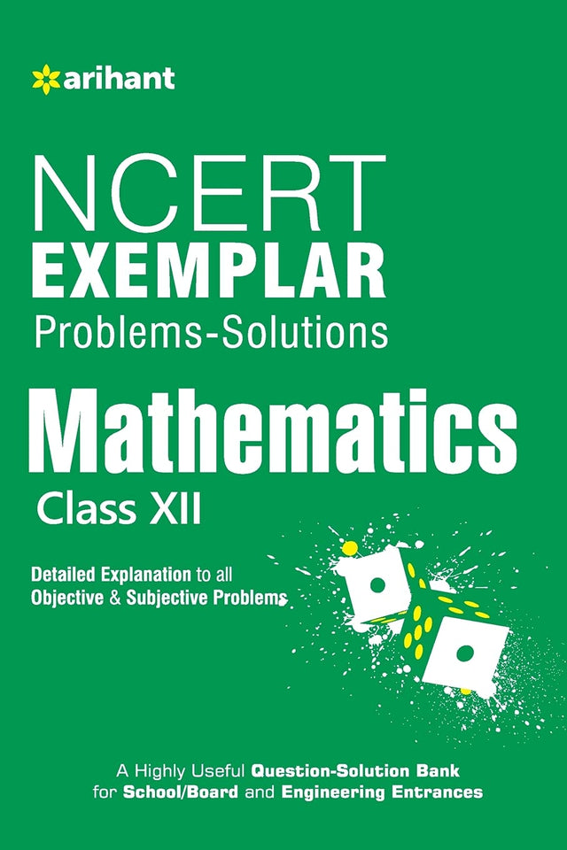 Ncert Examplar Mathematics 12th - Detailed Explanation to All Objective & Subjective Problems - Retail Maharaj
