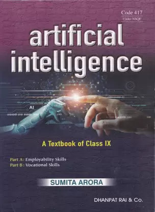 Artificial Intelligence A Textbook of Class 9 Part A & B - CBSE - Examination 2023-2024 - Retail Maharaj