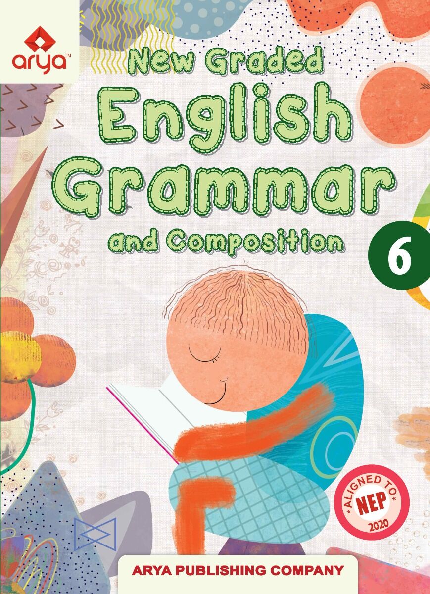 Arya New Graded English Grammar & Composition for Class 6 - Retail Maharaj
