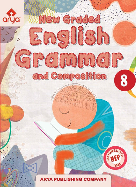 Arya New Graded English Grammar & Composition for Class 8 - Retail Maharaj