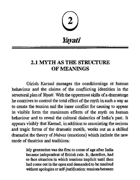 Girish Karnad- Poetics and Aesthetics - Retail Maharaj