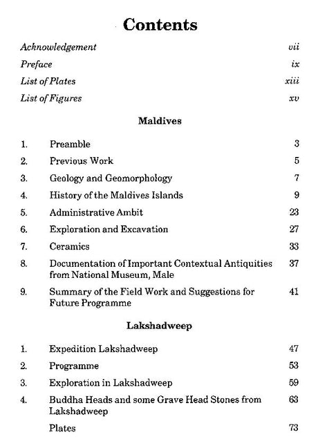 Archaeology of Maldives and Lakshadweep - Retail Maharaj