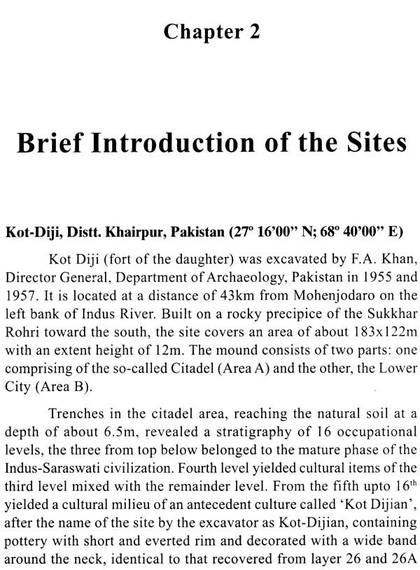 Early Harappan Culture of Kot Diji-Sothi Complex - Retail Maharaj